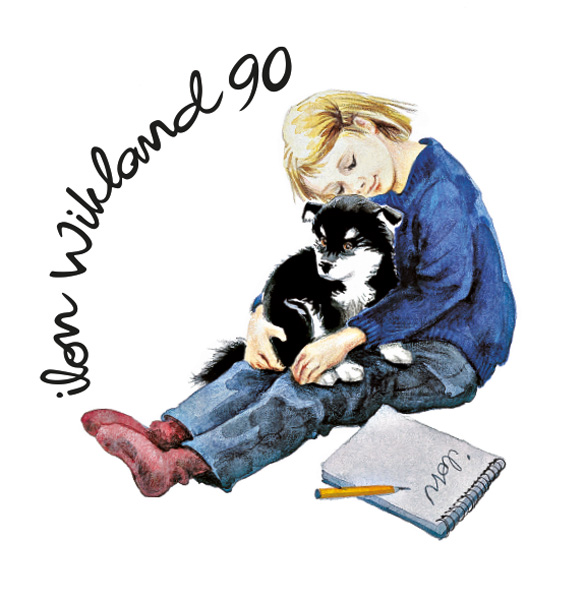 Ilon Wikland 90 år: Logo/symbol i samarbete med Anna Hörling